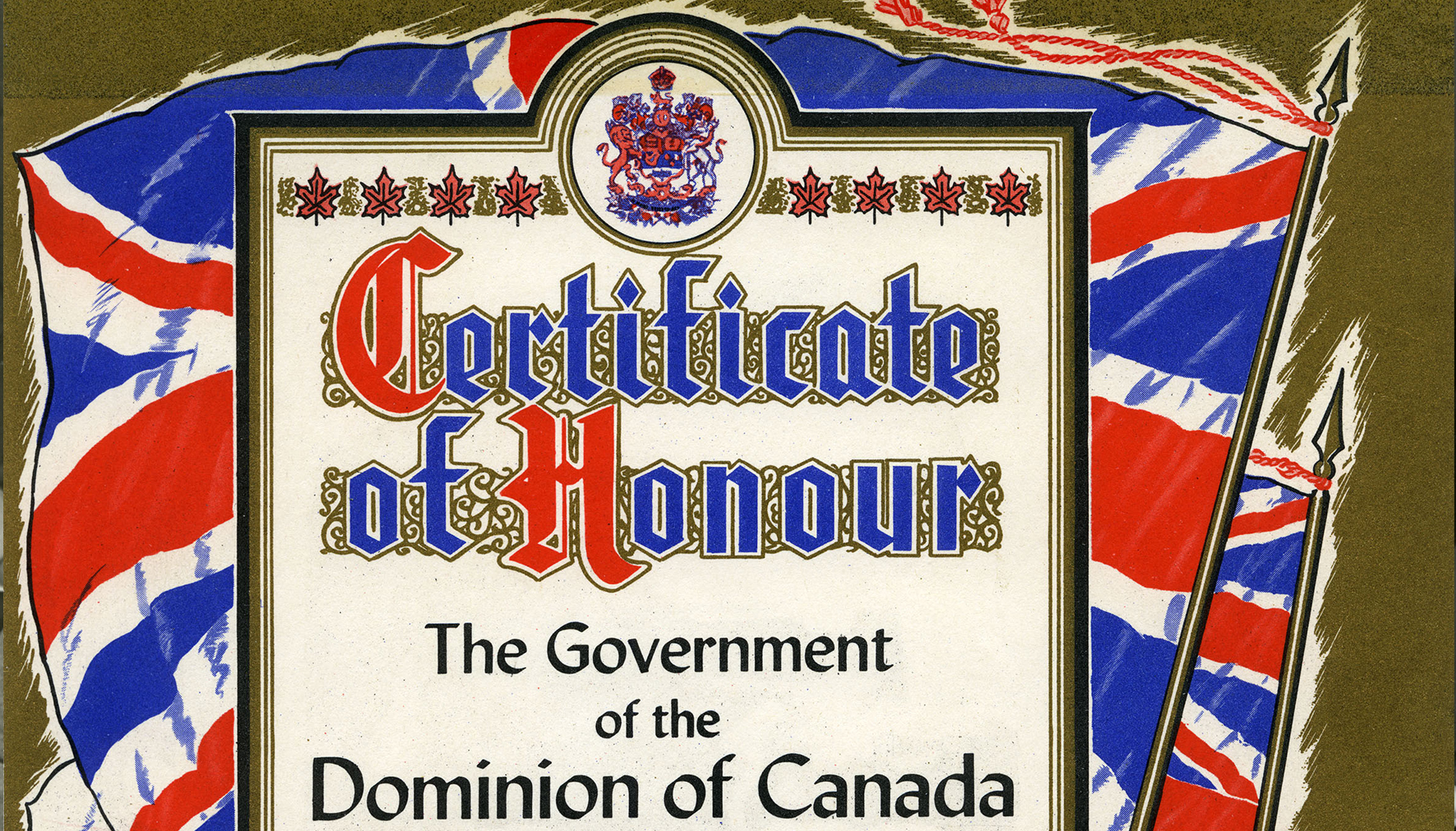 Certificate of Honour, 1942