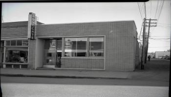 Red Deer Archives, N5792; Red Deer advocate building, 1953