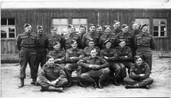 Red Deer Archives, P420; Prisoners of war from central Alberta in Germany, 194?