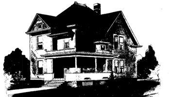 Manning House design plan from 1904