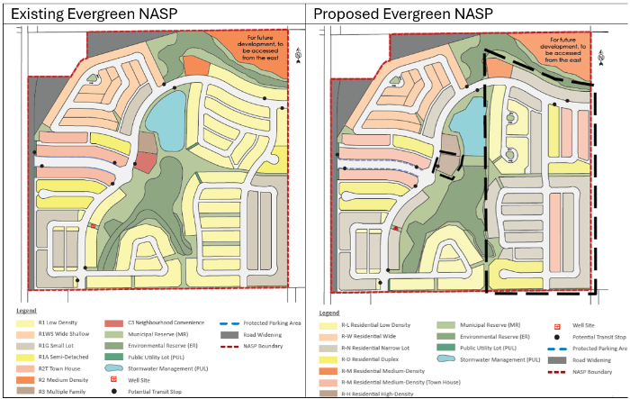 Evergreen NASP Comparison Map