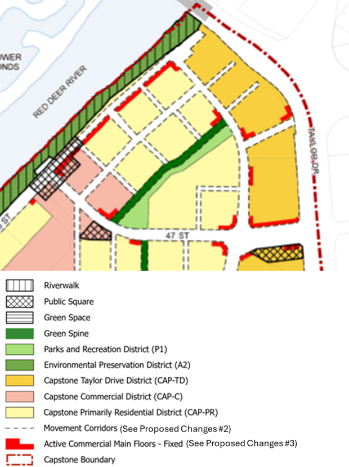 Existing Capstone ARP Land Use Zone