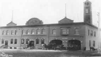 Original City Hall and Fire Hall 1912