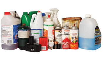 Household hazardous waste items