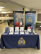 RCMP display at Parents night