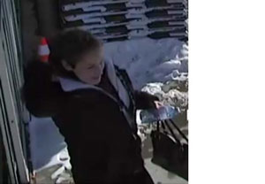 Images of suspect wanted by RCMP