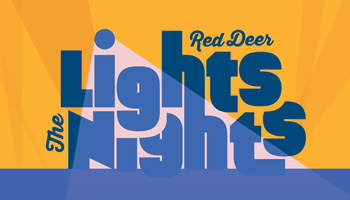 Red Deer Lights the Night RDLTN - 350 x 200