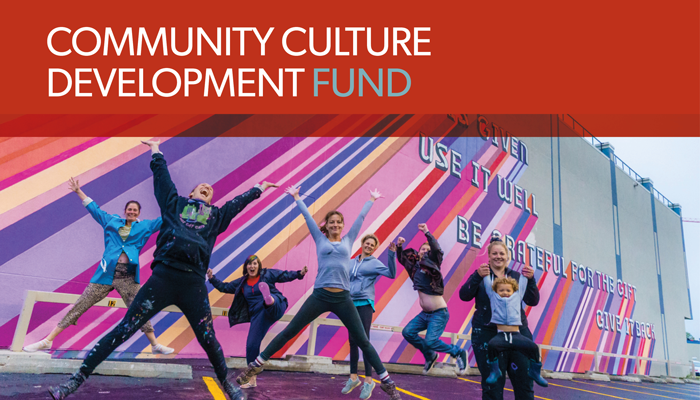 The Community Culture Development Fund is a City of Red Deer gran program