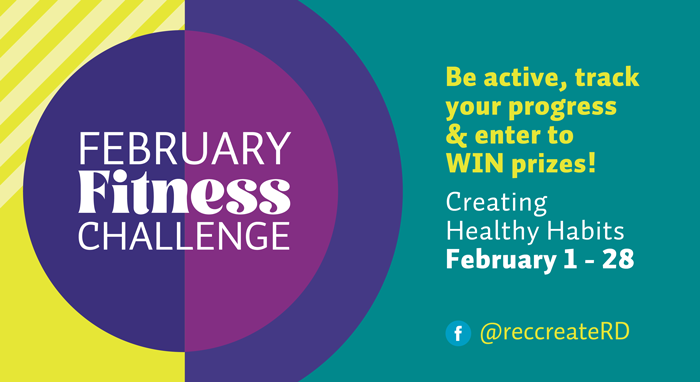 February Fitness Challenge - 700 pixels